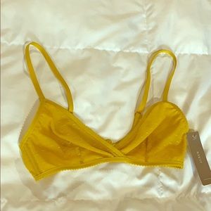 JCrew sheer bralette